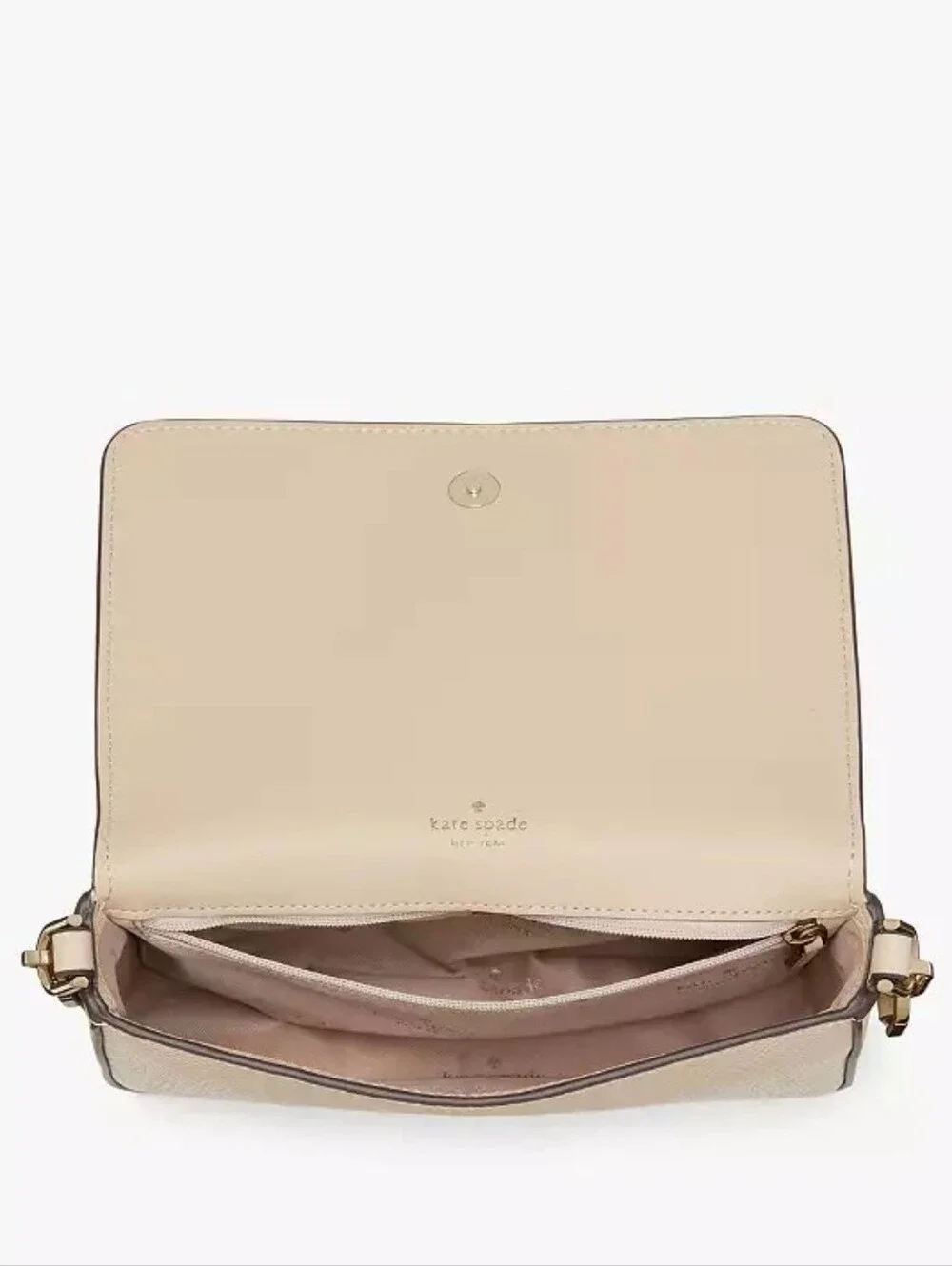 Kate Spade Lena Colorblock Mini Flap Crossbody Pebbled Leather NWT